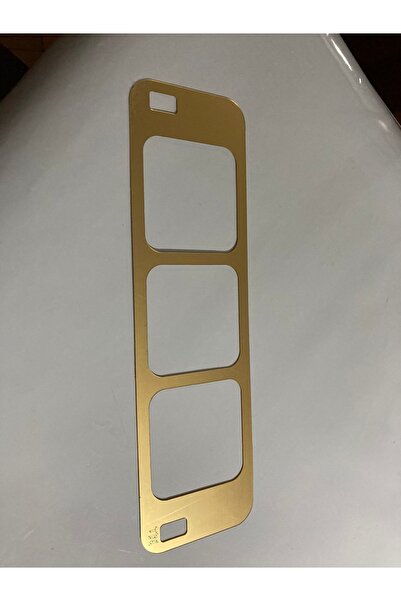 Genel Markalar Fiat / Tofaş Şahin Uyumlu Tofaş Pleksi Düz Gold Bölmeli Çerçeve