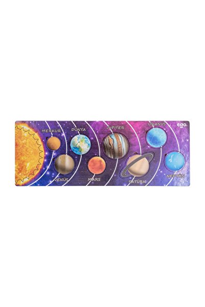 EGO TOYS Gezegen Ahşap Puzzle
