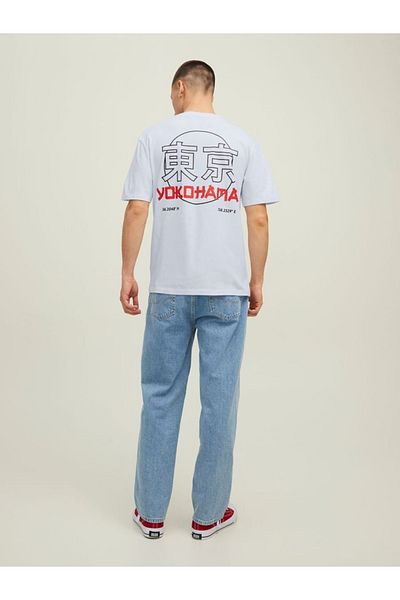 Jack & Jones Japan Men's White T-Shirt ( 12210323 -W)
