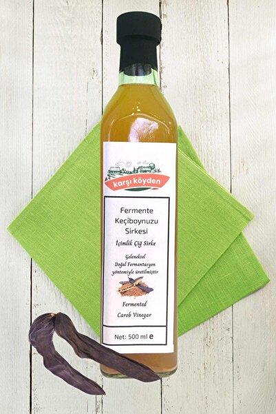 Karşı Köyden Doğal Fermantasyon Keçiboynuzu Sirkesi 500 Ml