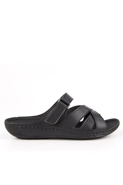 Muya Crista 31127-001 Papuci de damă cu talpă anatomică Negru 36-40