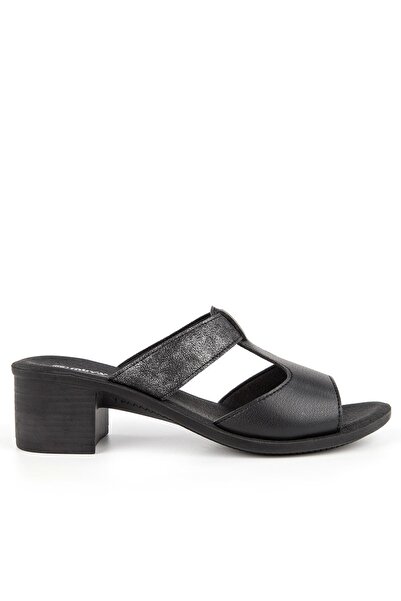 Muya Papuci negri anatomici cu toc Ceria