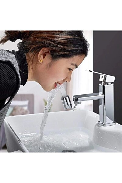 Buffer ® 720 Derece Dönebilen 4 Filtreli Tüm Musluk Tipleri Ile Uyumlu Montaj Aparatlı Musluk Başlığı