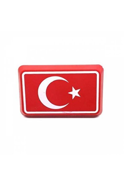 otodemir Türk Bayrağı Panjur Arması - Ön Tampon Logosu 3d Arma - Yeni Tip Vidalı Türk Bayrağı Arma - Tr Vida