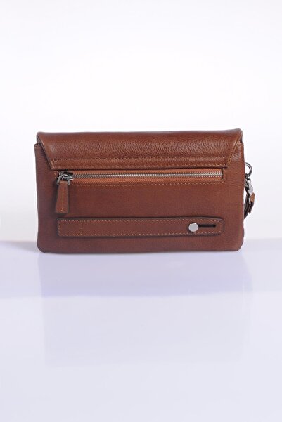 Grande 4271 100% Genuine Leather Portfolio Bag Hazelnut