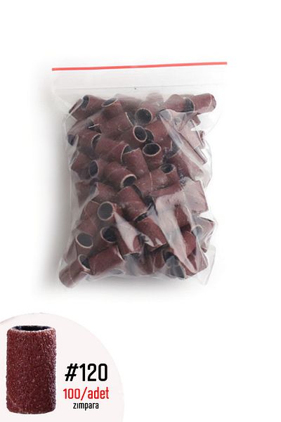 MOZIUR Permanent Nail Polish and Prosthetic Nail Sticker Milling Cutter Sander (PACK OF 100)