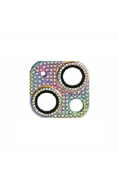 UnDePlus Iphone 13 Uyumlu Full Taşlı Kamera Lens Koruyucu Çerçeveli Koruyucu ...