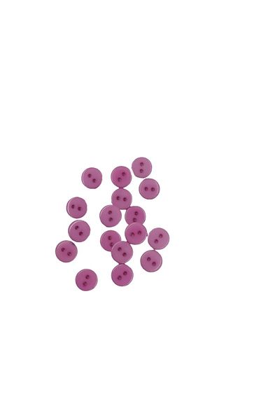 HOBİREYON 10 Pieces 10 Mm Round Button (pink)