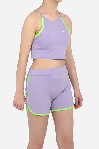 Slazenger Derorıt Анцуг за момичета Люляк