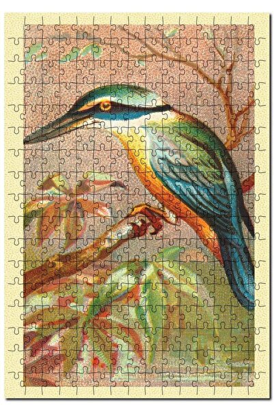 Cakapuzzle أحجية الصور المقطوعة على شكل طائر الرفراف المقدس المكونة من 120 قط...