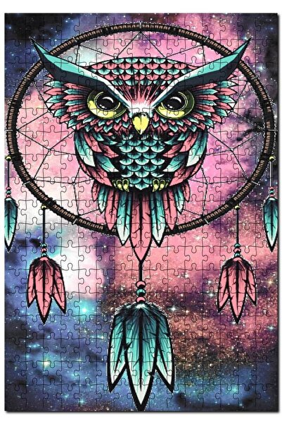 Cakapuzzle أحجية الصور المقطوعة من Owl Dirim Felt Dream Catcher مكونة من 500 ...