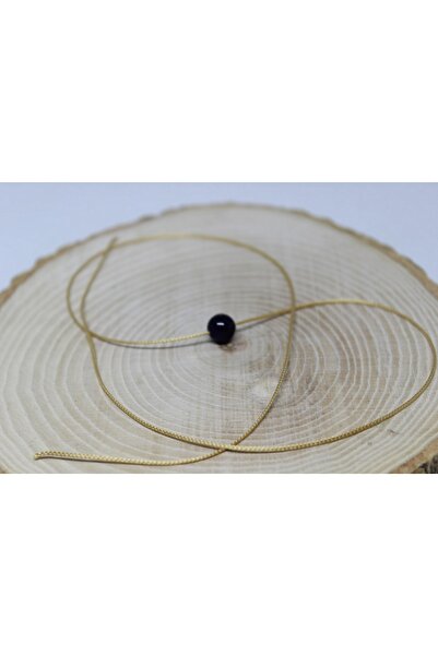 Yasamtohumu Coarda de parașută de culoare aurie (aurie) 0,8 mm / 5 metri (pen...