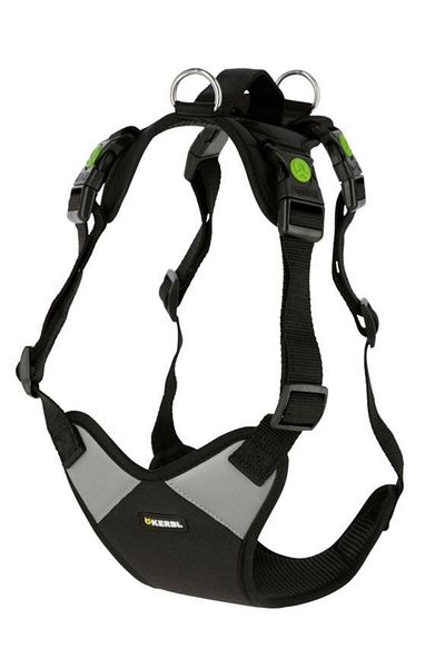 KERBL Chest Collar Dog 56 Cm - 74 Cm Black