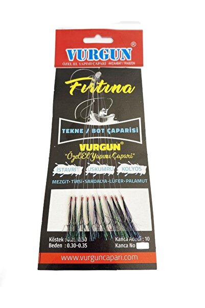 Vurguncapari Tekne Bot Çaparisi - Siyah