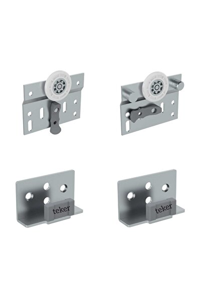 ARON Mepa Gm10-1 Üsten Asma Ağır Sistem (İÇ KAPAK) Sürgülü Ray Dolap Gardırop...