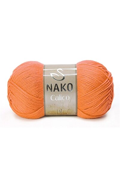 NAKO Calico 4570 Turuncu | Pamuklu Yazlık Ip