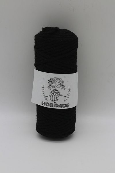 Hobimos 3mm Μονό Περιστρεφόμενο Τρανσιτό 100% Βαμβακερό νήμα μακραμέ 250 γραμμάρια
