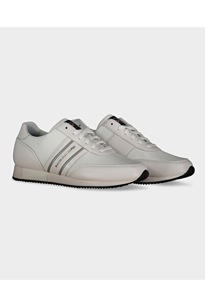 PAUL&SHARK White - Men's Leather Sneakers