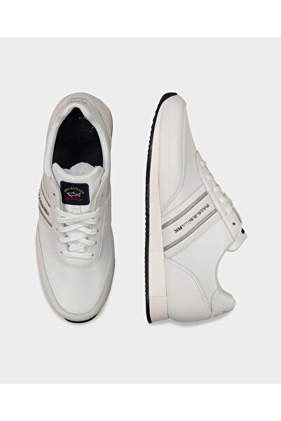 PAUL&SHARK White - Men's Leather Sneakers