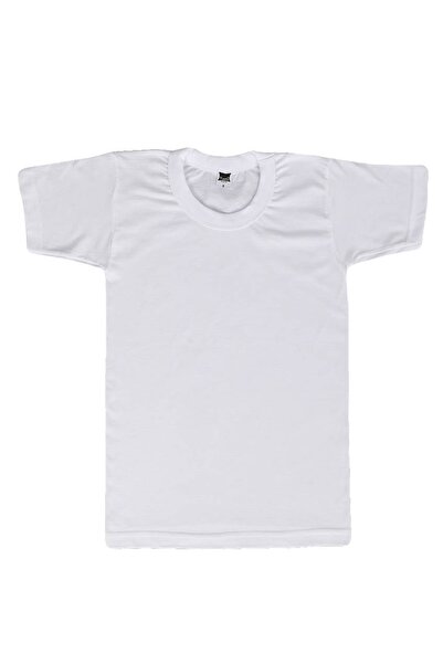 Tutku Children's Crew Neck Undershirt 128 |   White