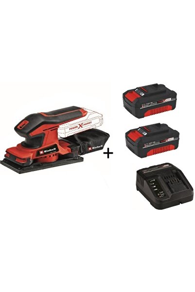 Einhell Tc-os 18/187 Li  Zımpara Makinesi + 2*4.0 Ah Starter Kit