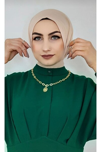 Ayselcehobi وشاح حجاب بيج - شال بونيه