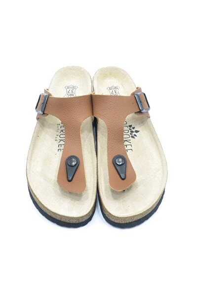 Shoerokee Tan Slippers
