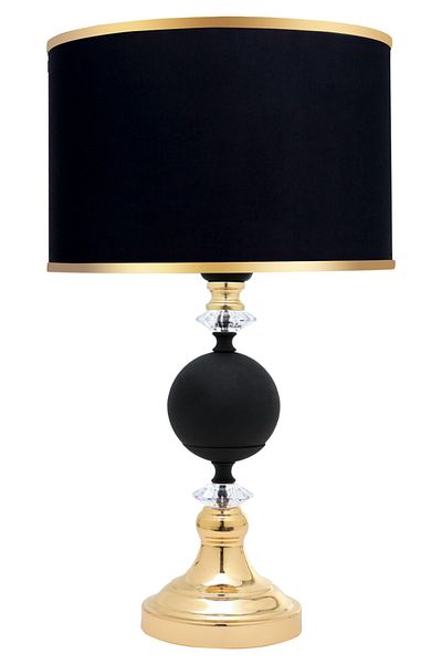 MINIMAL ETICARET VE BILGI TEKNOLOJILERI Omega Black - Gold Contrast Lampshade