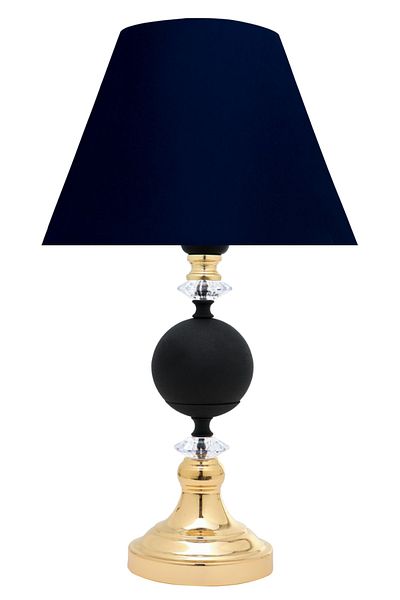MINIMAL ETICARET VE BILGI TEKNOLOJILERI Omega Black - Gold Contrast Lampshade