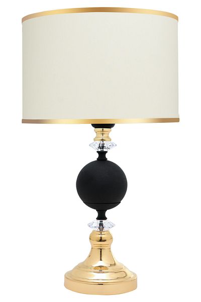 MINIMAL ETICARET VE BILGI TEKNOLOJILERI Omega Black - Gold Contrast Lampshade