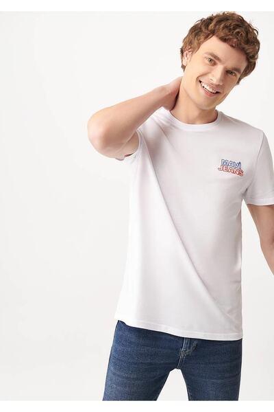 Mavi Logo Printed Men's T-Shirt - M066841-620
