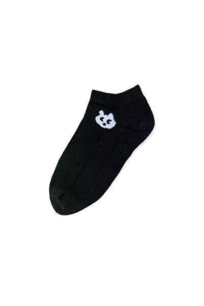 footmania Σετ κάλτσες γυναικείες μποτάκια 3" με διπλό σχέδιο Cat