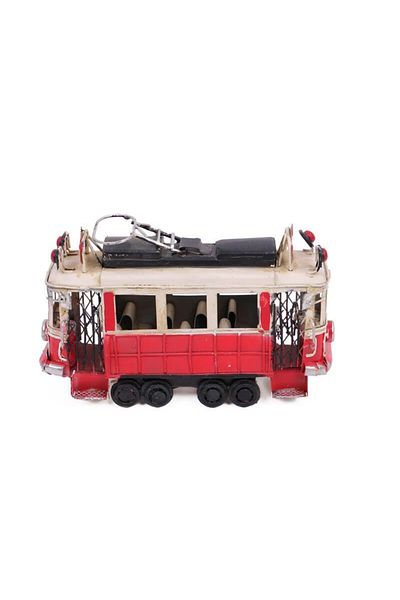 ECOME Decorative Metal Taksim Tram Medium Size Vintage Trinket Gift Id-739