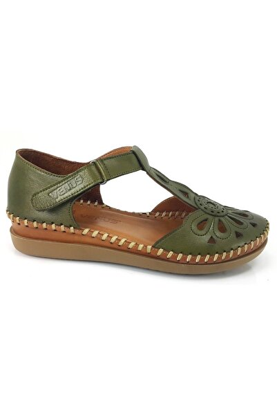 Venüs 18793505 Yanlar Açık Cırtlı Yazlık Deri Kadın Ayakkabı