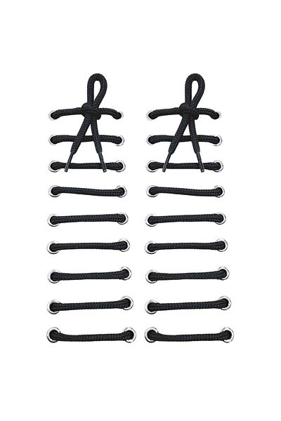 Foottab Shoe Boot Laces, 150 Cm Laces, Corded Round Shoelace Rope