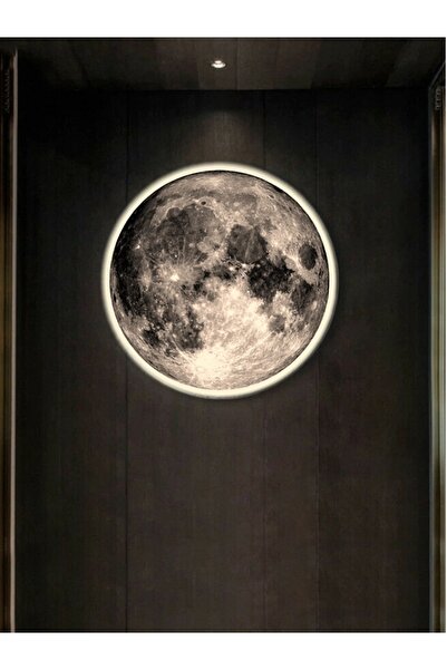 Gökyüzü Panel Led Aplik 30cm Çap Led 25watt Led Duvar Aplikleri Yatak Odası A...