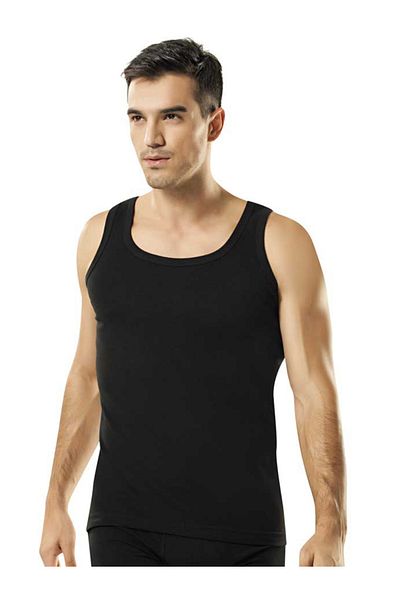 Namaldı Namaldı 6 Pieces Cotton Strap Rib Men's Undershirt