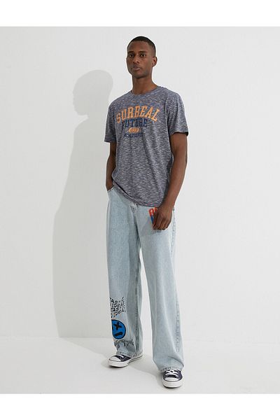 Koton Melted Printed T-Shirt