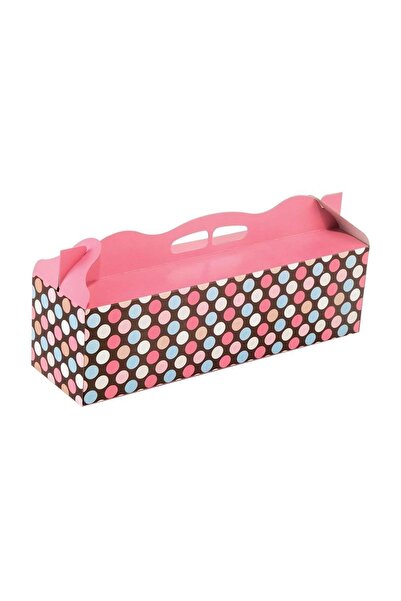 Genel Markalar Saplı Baton Pasta Kutusu 9,5 X 33,5 X 9,5cm 5 adet