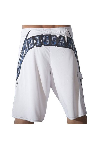 Big Sam White Training Shorts 1420