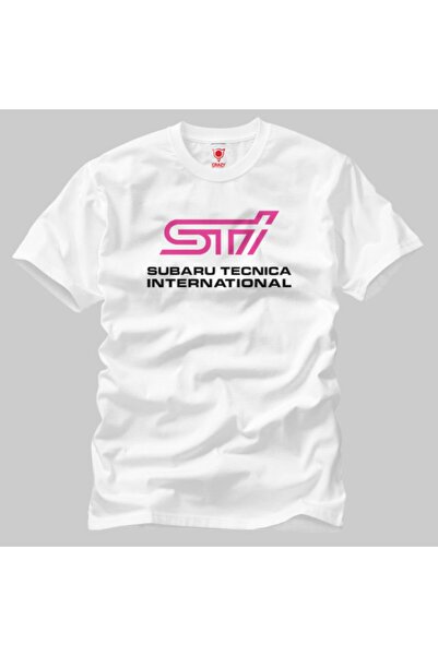 Crazy Subaru Sti Логотип Чоловіча футболка