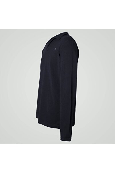 Exuma Чоловіча чорна поло з довгими рукавами 1012032-010