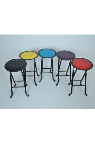 HASTUNÇ Katlanabilir Kamp Taburesi-siyah