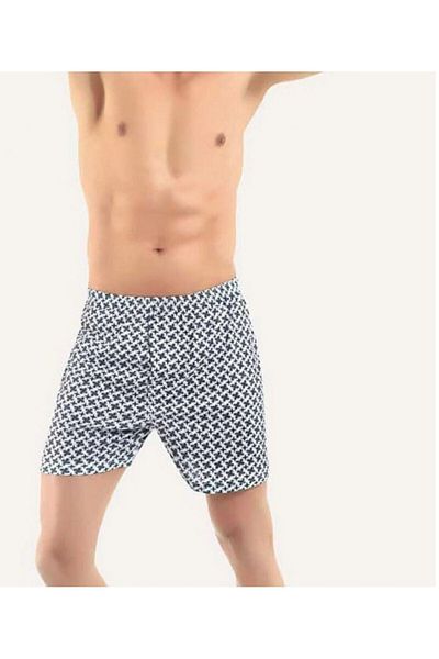 CENNETOĞLU Men's Assortment Patterned Cotton Printed 2-Piece Boxers