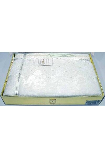 Aden Sarnell Fransız Güpürlü Kadife Seccade Takımı