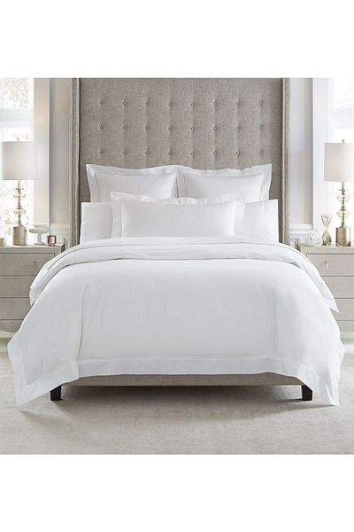 METİNEV Single White Duvet Cover Set