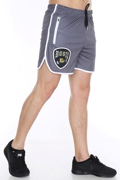 Big Sam Gym Short Fitness Training Shorts Platinum 1476
