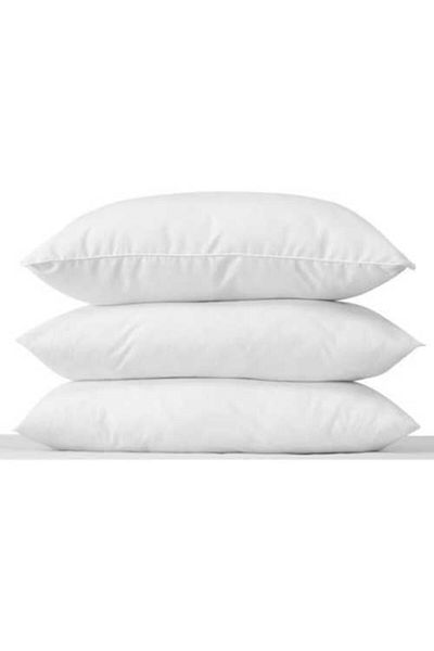 Şahinhome 3 Pieces Zippered 100% Beaded Silicone Pillow 800 grams