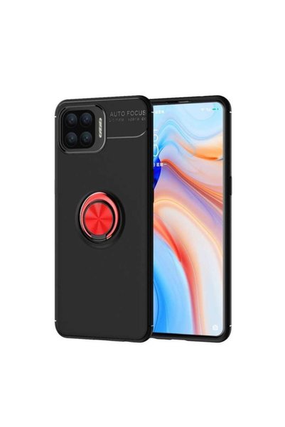 zore Oppo Reno A73 Case with Ring Stand Magnetic Camera Protection