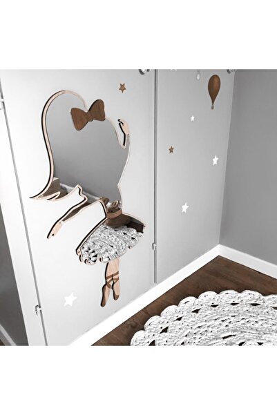 hdrlazerdizayn Balerin Model Ayna Pleksi Çocuk Odası Aynası